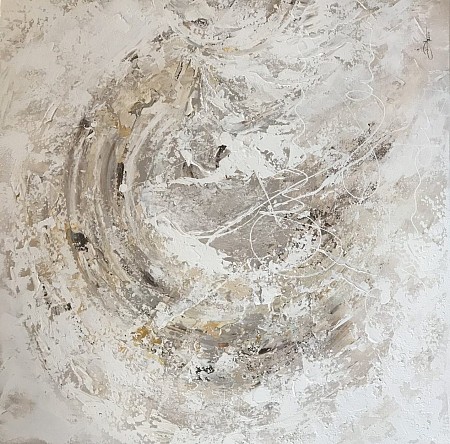 Flow geschilderd door Diney Berg