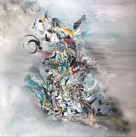 Current mood geschilderd door Diney Berg