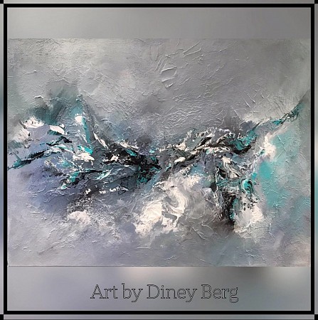 Different Dimensions geschilderd door Diney Berg