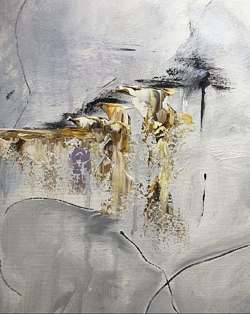 Zen geschilderd door Diney Berg