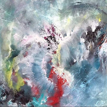 Bliss geschilderd door Diney Berg