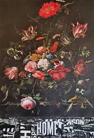 Flowers 005 geschilderd door WVD ART