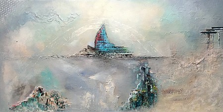 Under the surface 1 geschilderd door Diney Berg