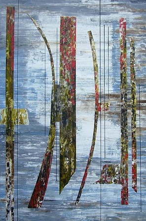 BRANDNEW WORLD nr. 1 geschilderd door John Sprengers